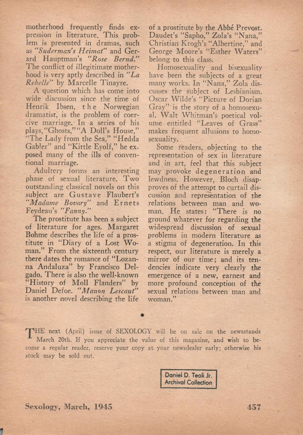 Sexology March 1945 D.D. Teoli Jr. A.C. (11)