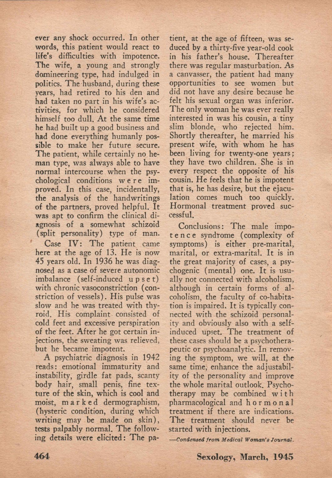 Sexology March 1945 D.D. Teoli Jr. A.C. (18)