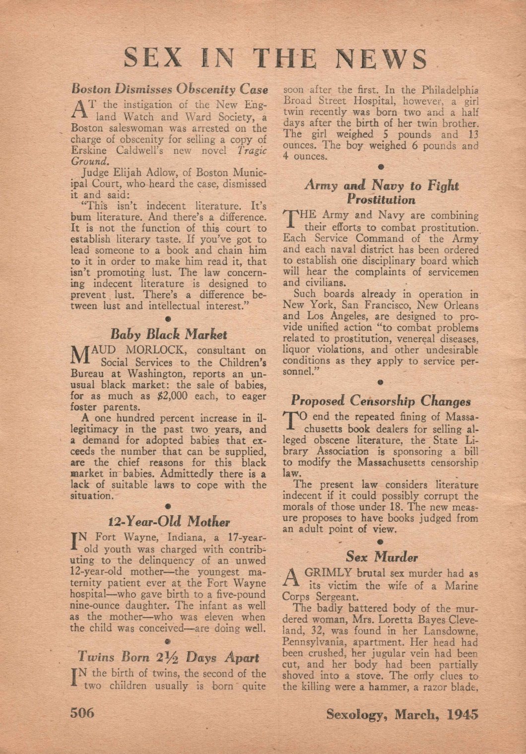 Sexology March 1945 D.D. Teoli Jr. A.C. (60)